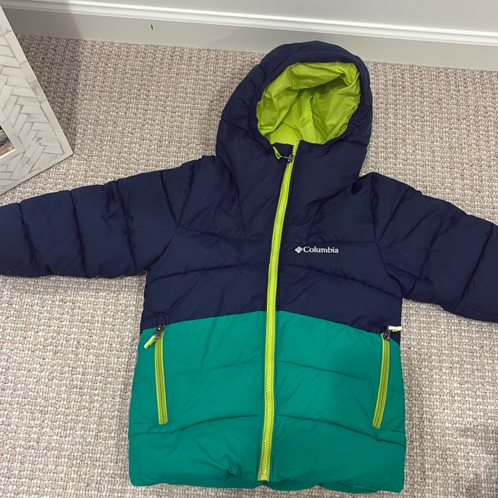 Kids Columbia puffer jacket size XXS (4/5)